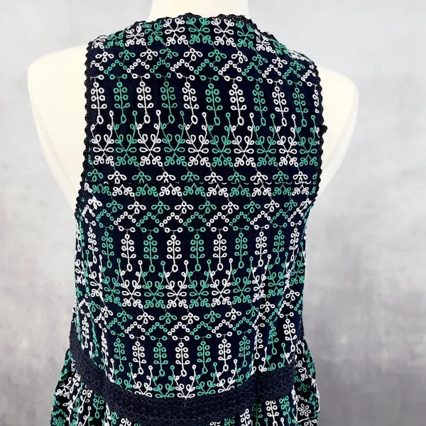 Maeve‎ Women Sleeveless Top XS Boho Indie Festival Cottage Dainty Artsy Coquette - Image 4