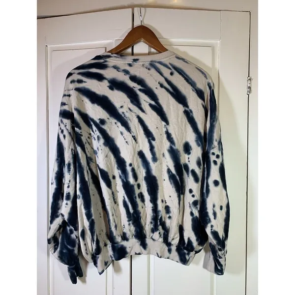 Young Fabulous Broke Sweatshirt Women's Small Tie Dye Stretch Soft Oversize‎ - Image 4