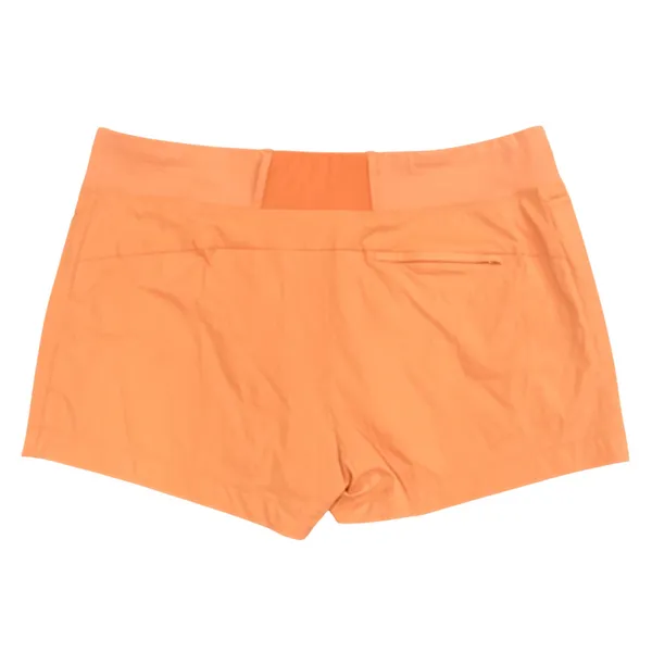 Athleta Trekkie North Shorts Orange Hiking Activewear Women 22 NEW - Image 3
