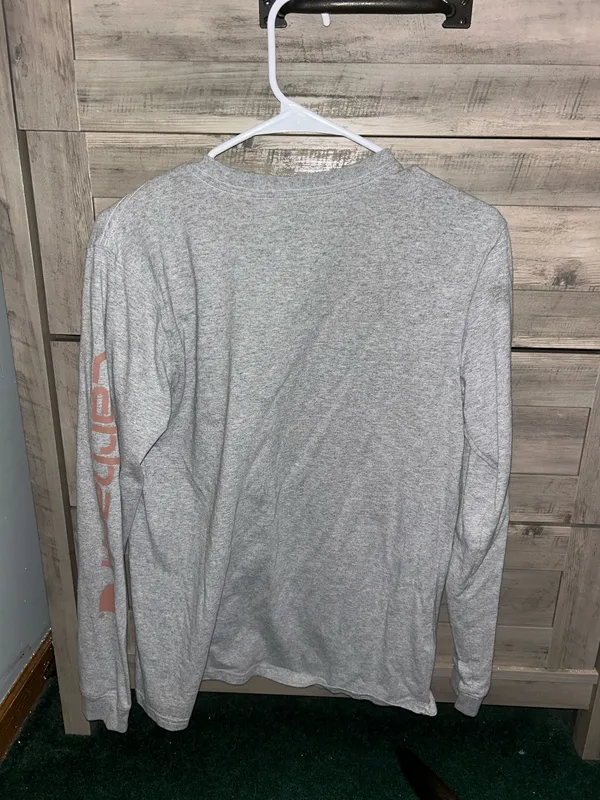 Carhartt Grey Long Sleeve Shirt - Image 2