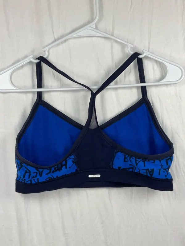 Aerie Chill Play Move Sports Bra Blue - Image 2
