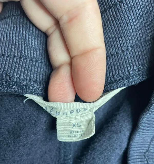 Aeropostale Navy Sweatpants with Pockets Size X-Small - Image 8