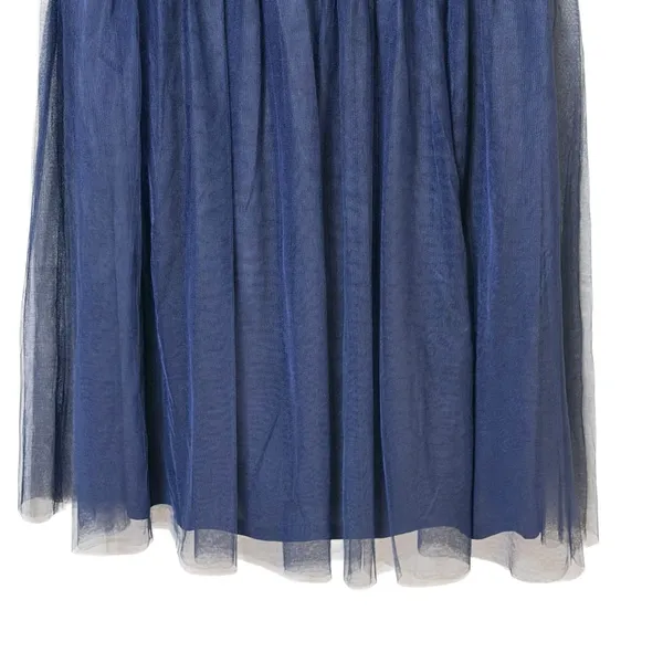 Ever-Pretty Navy Blue Sequin Embroidery Tulle Cocktail Dress 2XL US 20 EE00906 - Image 5