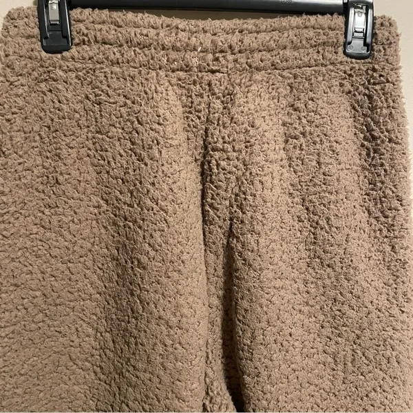 SKIMS Teddy Sherpa Wide Leg Lounge Track Pant- Size Small - Image 6