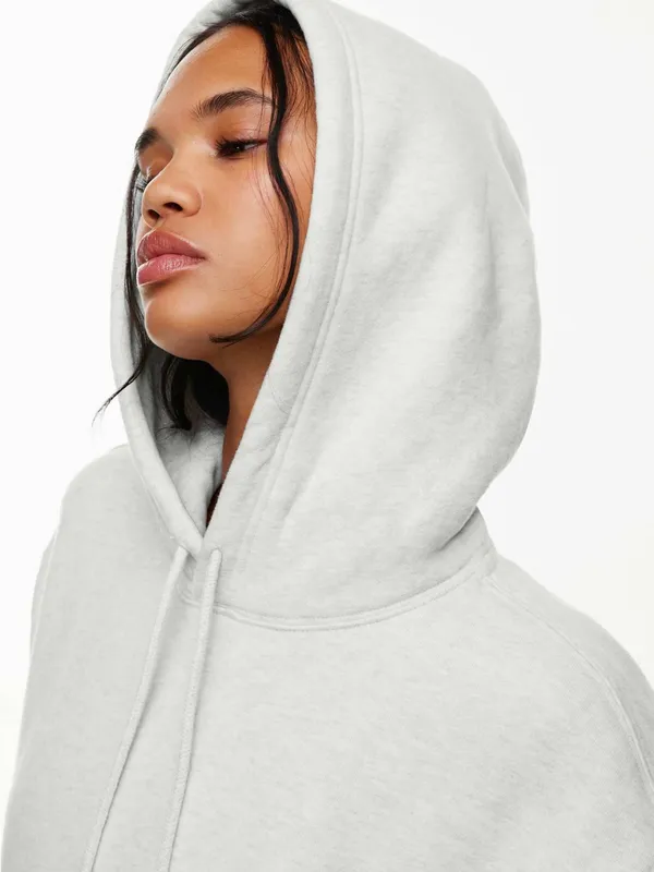 TNA Light Gray Pullover Hoodie Size Small - Image 7