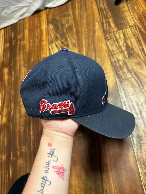 Atlanta Braves Hat Blue - Image 2