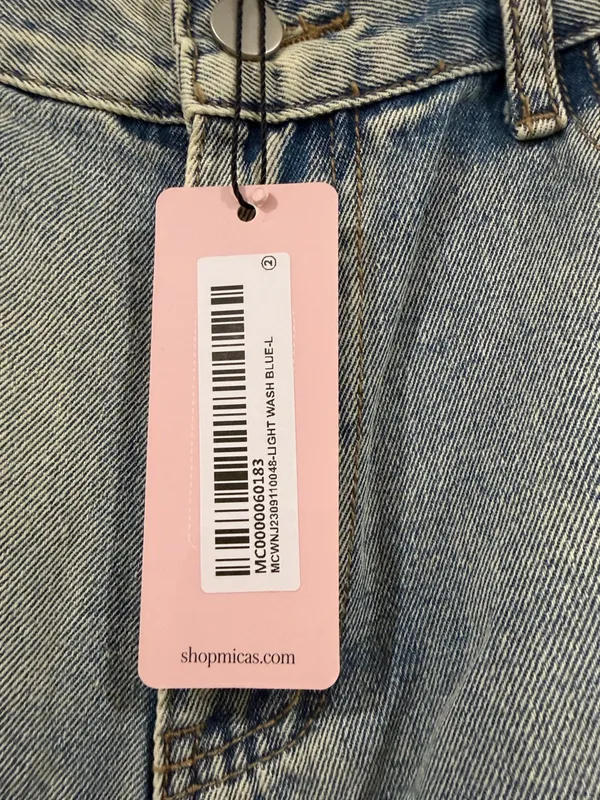 Micas Ombré multi pockets wide leg cargo jeans - Image 4