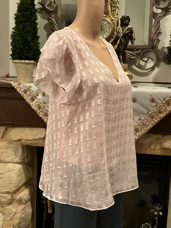 Electric Love Light Butterfly Blouse NWOT 8 - Image 8