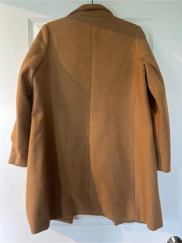 Old Navy Camel Brown Winter Coat - Image 6