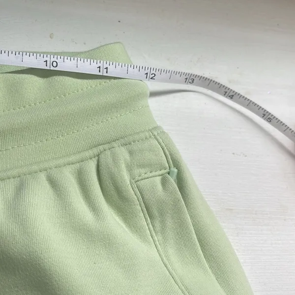 Alphalete Women's Essential Core Athletic Shorts GREEN - Image 7