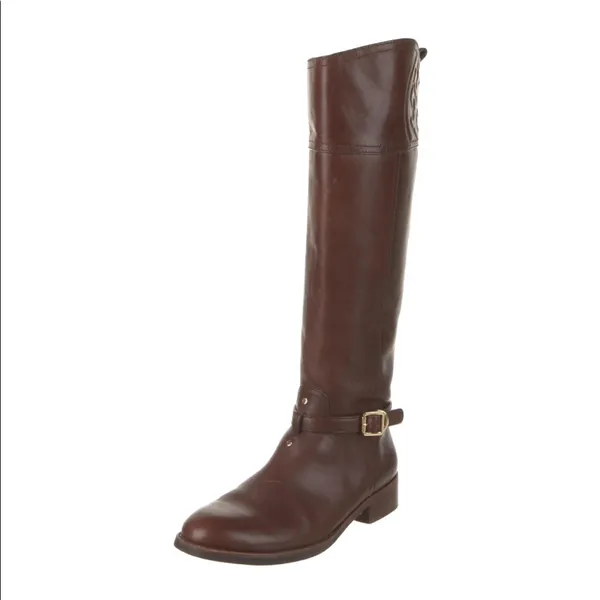 Tory Burch leather riding boots - Image 2