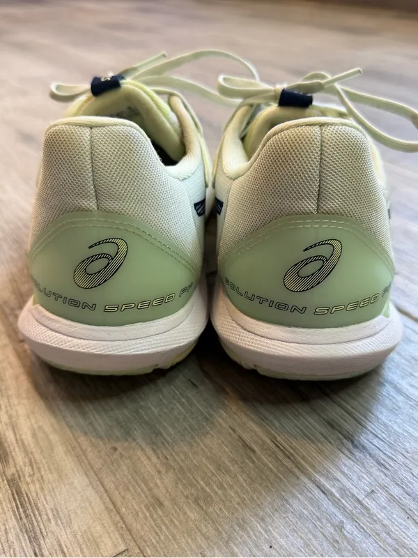 Asics Solution Speed FF 3 Womens Size 9 Green Running Shoes Sneakers 1042A250 - Image 3