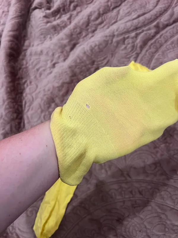 Bright Yellow nylon Knee - Image 5