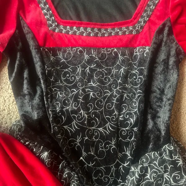 Renaissance / Witch’s Velvet Dress O/S - Image 3