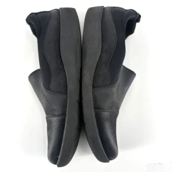 Clarks Sillian Holly black flats slip on shoes Cloudsteppers size 7.5‎ - Image 6