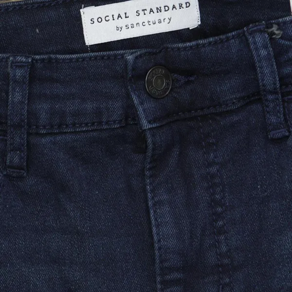 NEW Sanctuary Womens Slim Straight Leg Jeans Blue 2 - Image 5