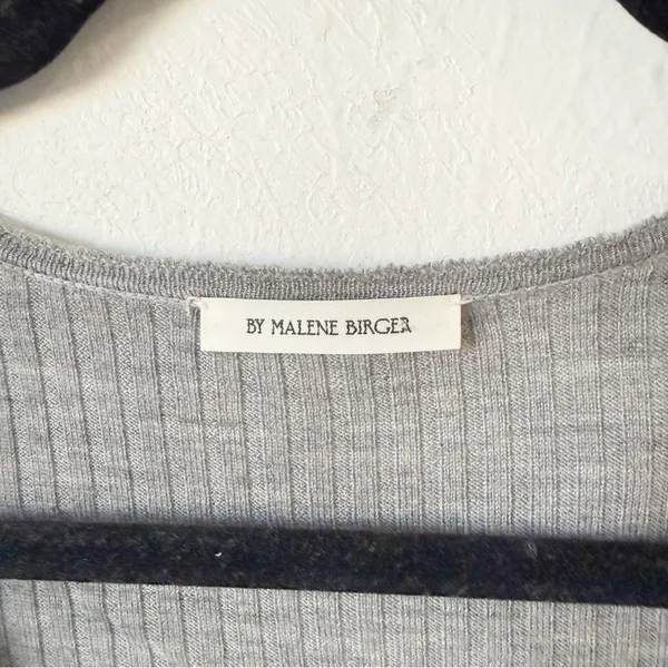 By Malene Birger Rinah Ribbed Merino Wool Sweater Sz S - Image 5