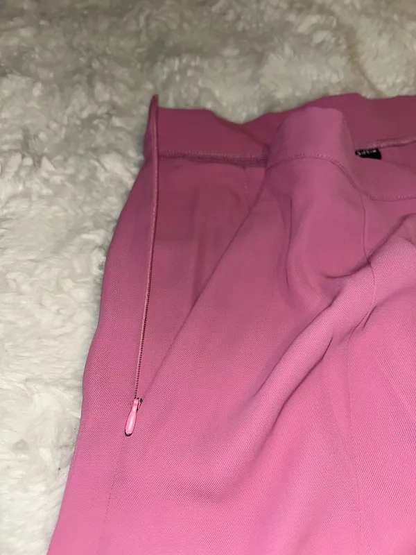 SheIn Blush Pink Pants/Slacks Petite - Image 5