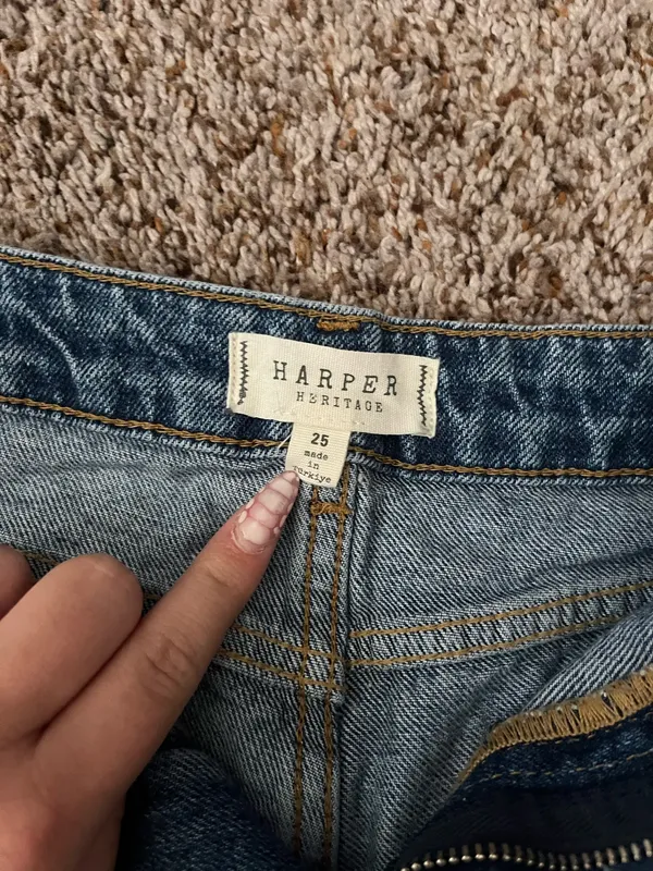 Jean Shorts Francesca's - Image 3