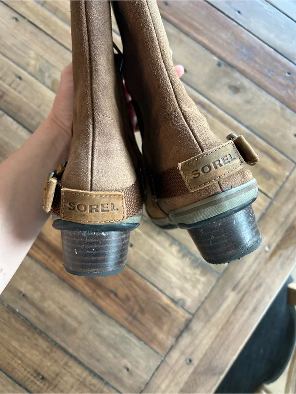 Sorel Women’s Slimboot Brown Leather 10 - Image 8