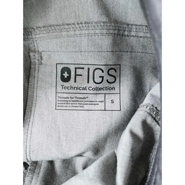 FIGS Cade Cargo Scrub Pants Straight Leg Graphite Gray Women's Small Pants - Image 10