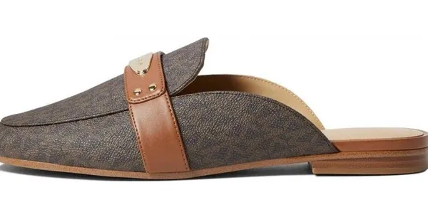 Michael Kors logo plate flat mules - Image 2