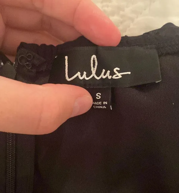 Lulu’s NWT Black Ruffle Dress - Image 2