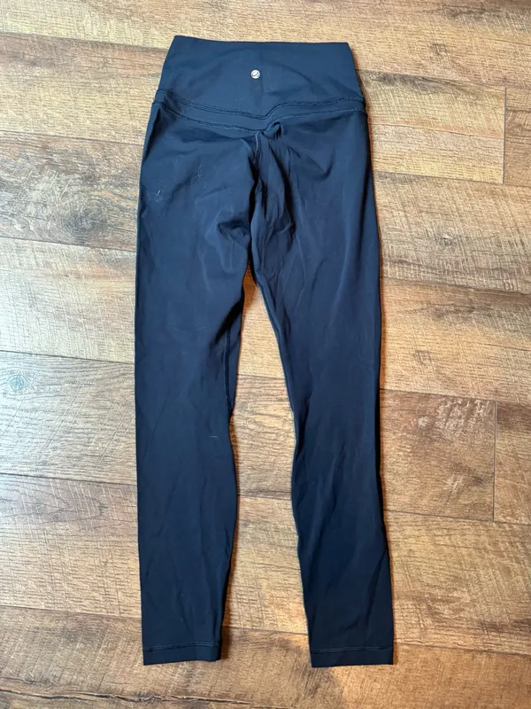 Amazon Soft Navy High-Waisted Leggings | Lululemon Align Feel | Size Small - Image 3