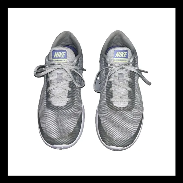 Nike Flex Experience RN 7 Pure Platinum Women’s Running Sneakers US Size 9 Gray - Image 7