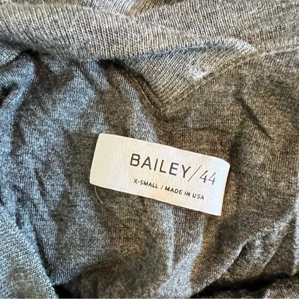 Bailey 44 Wool Blend Gray Mini Dress‎ - Image 6