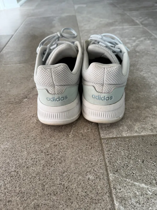 adidas Ladies' Lite Racer Clean 2.0 Walking Running Sneakers Blue Size 10 NEW - Image 3