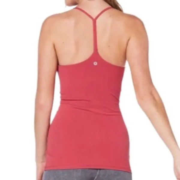 Lululemon Sun Setter Tank Vintage Rose Size 4 tank nulu - Image 2