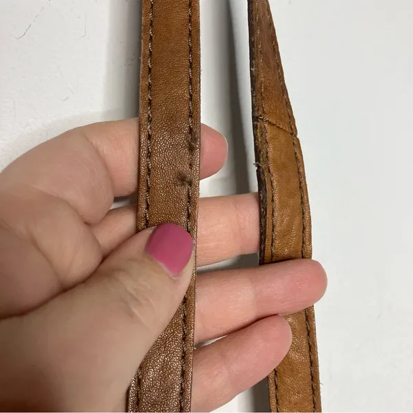 Vintage lucky brand woven leather crossbody bag small/med size‎ - Image 7