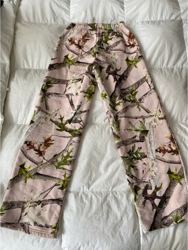 Pacsun Pink Camo Baggy Sweatpants - Image 5
