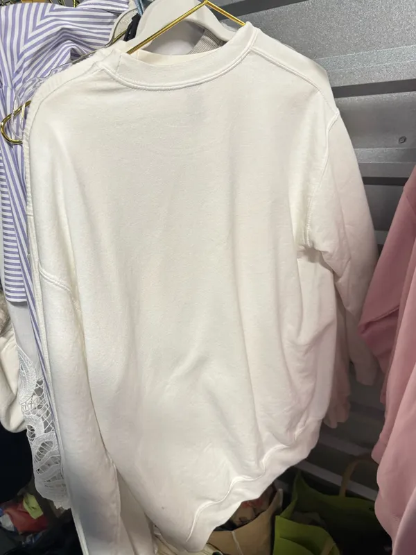 Crewneck White Size M - Image 2