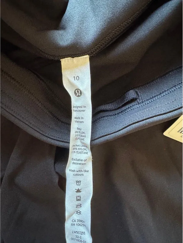 Lululemon Swift Speed With Pockets High Rise 28” Black Size 10 NWT - Image 6