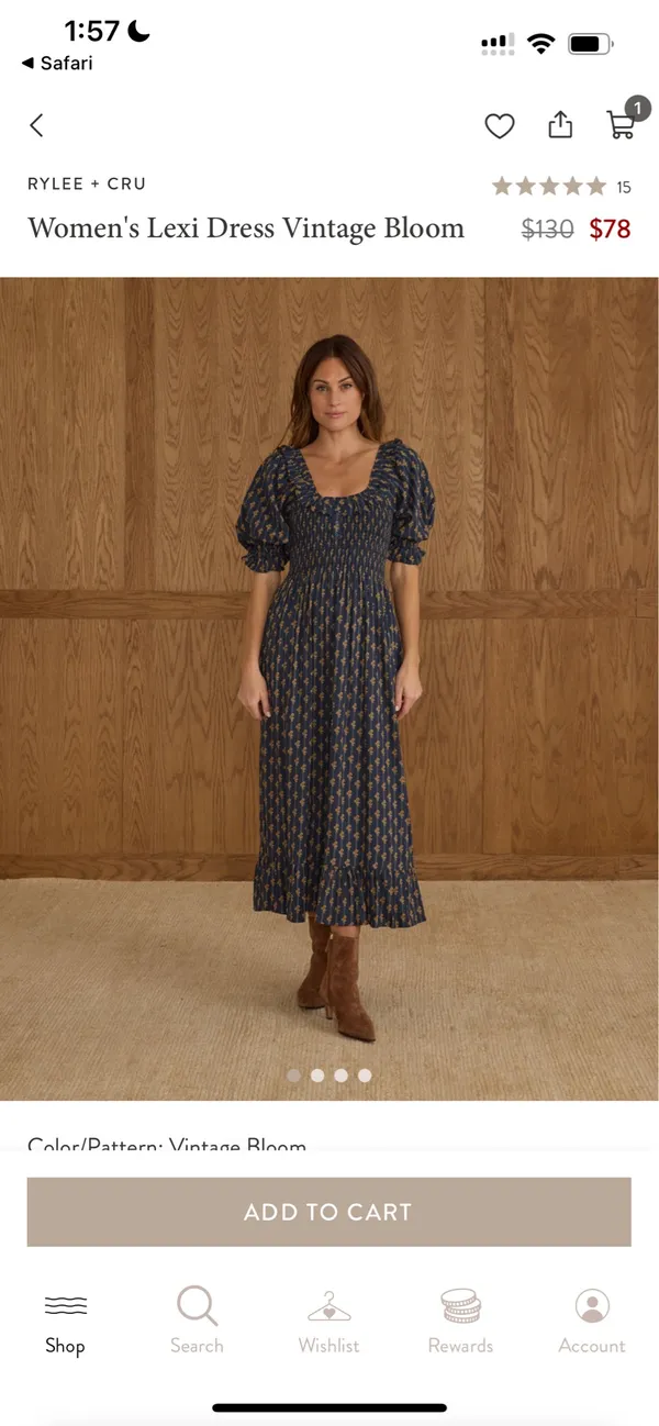 Rylee + Cru Lexie dress - Image 2
