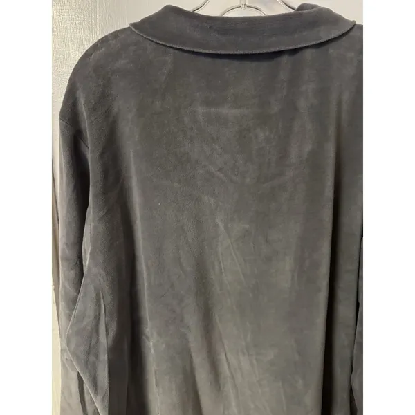 Midnight Velvet Women's Size 2X Gray Silver Embellishes Zip Up 2 pc‎ Track Suit - Image 9