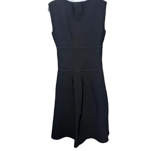Tory Burch Beasley Black Stretch A-Line Dress Women’s Size L - Image 2