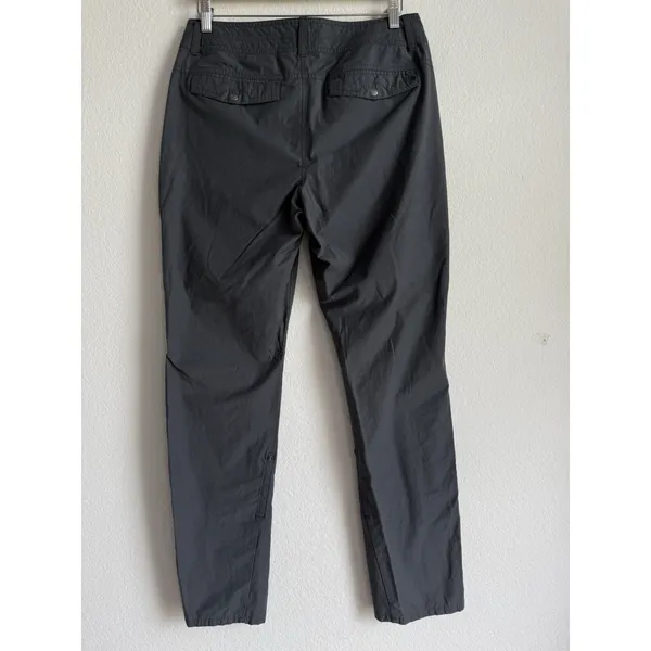 Marmot Delaney Women's Hiking‎ Pants Charcoal Gray Roll Up Convertible Size 6 - Image 5