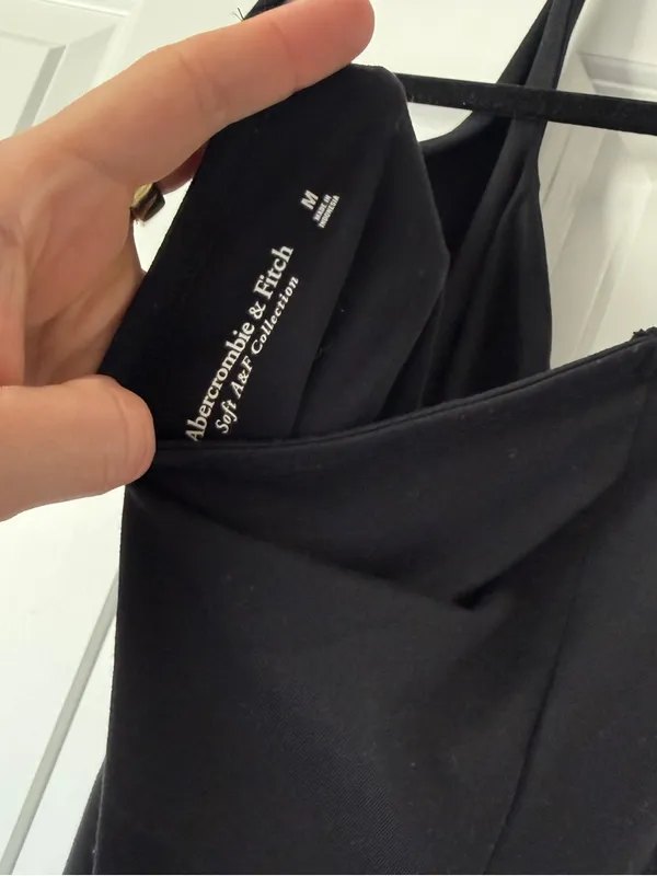 Abercrombie & Fitch Black Halter Bodysuit - Image 3
