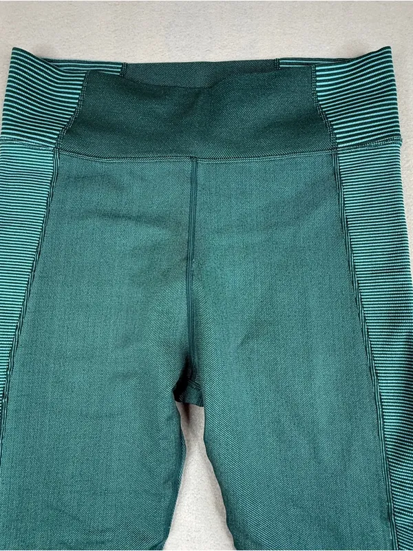 OFFLINE By Aerie Leggings Womens XLT Teal Ribbed High Rise Activewear NWT - Image 2