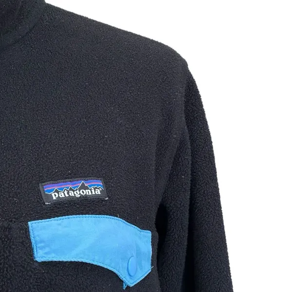 Patagonia Worn Wear Lightweight Synchilla Snap-T Fleece Pullover Women's‎ Small - Image 2