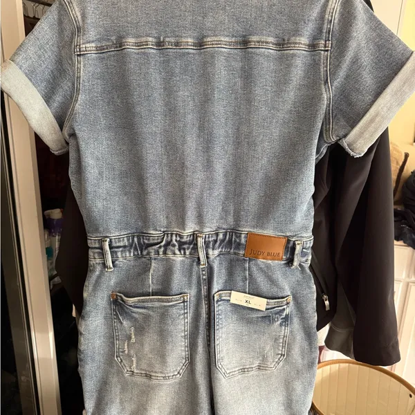 Judy Blue Denim Jumpsuit - Image 3