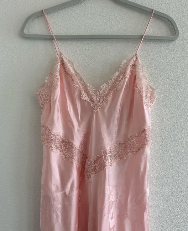 Love Shack Fancy Serita Bow Jacquard Maxi Dress - Image 4