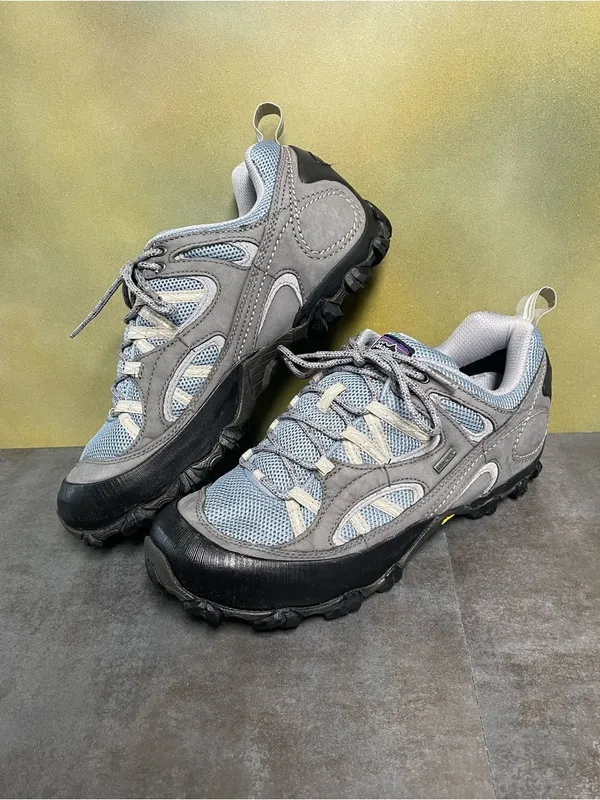 Patagonia Drifter A/C GTX Women's Waterproof Hiking Shoes Gray/Blue Size 11 - Image 12