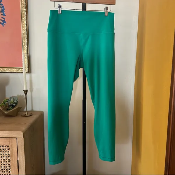 Lululemon Wunder Train Contour Fit High-Rise Tight Leggings Maldives Green Sz 12 - Image 4