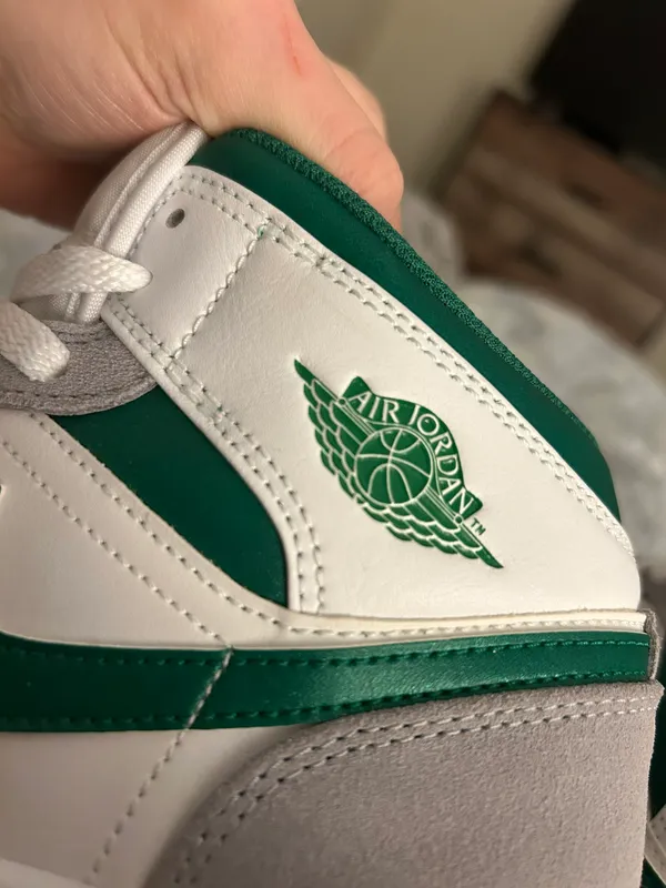 Air Jordan 1 Mid SE Grey Pine - Image 12