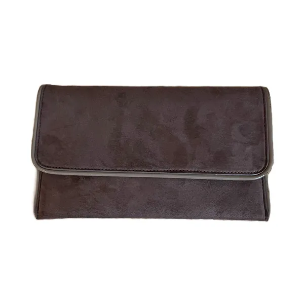 Lulus Purse Brown Clutch Crossbody Brown Foldover Removable Chain Strap NWT - Image 2
