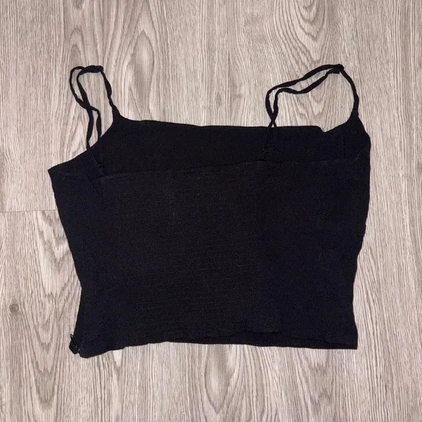 Wilfred Aritzia Black Tank Top - Image 3